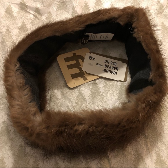 Frr Accessories - Genuine Beaver Fur Headband